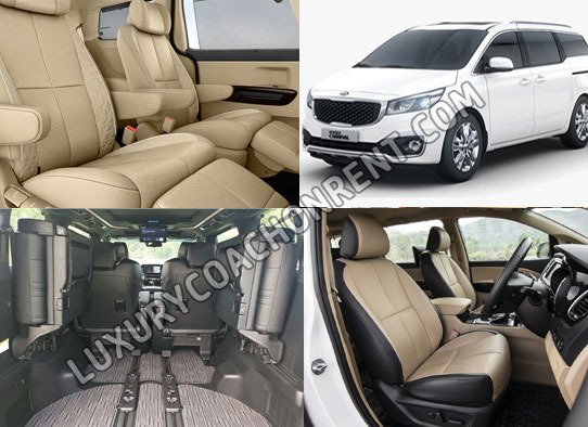 6 seater kia carnival limousine luxury car hire in delhi