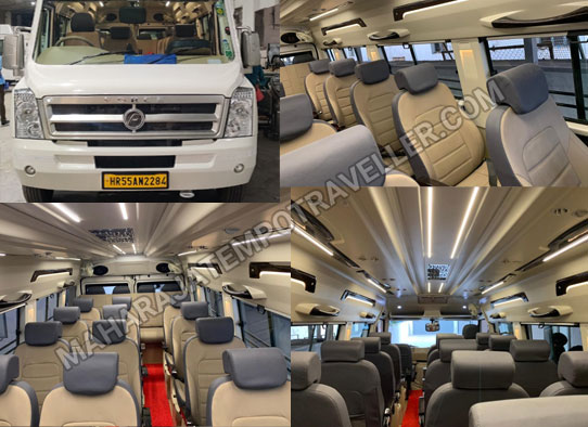 20 seater luxury tempo traveller on rent in delhi